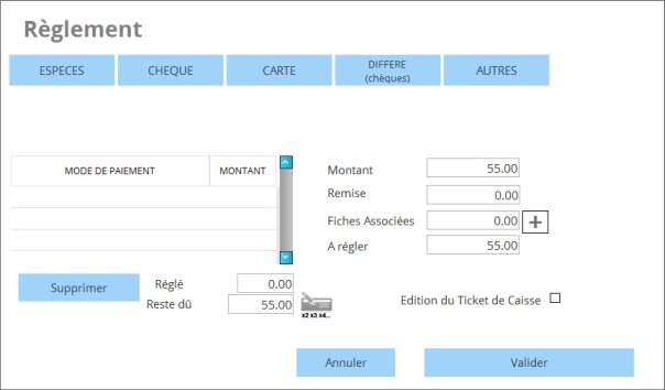 Le r&egrave;glement
